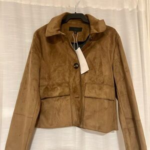 Zara Tan Teddy Jacket for Women